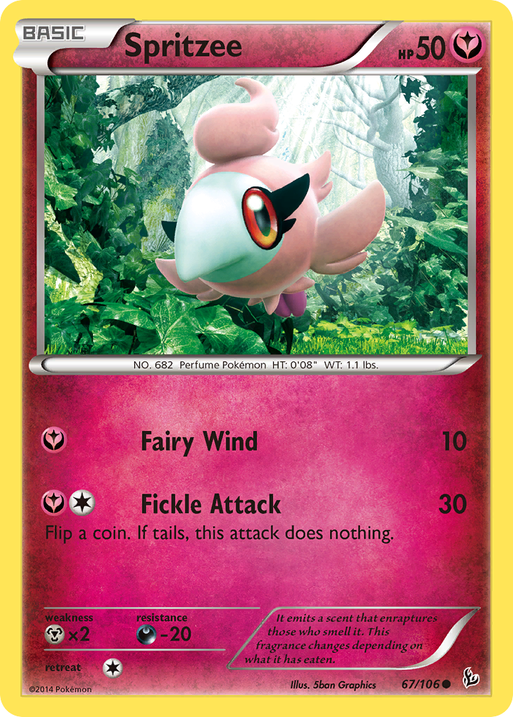 Spritzee (67/106) [XY: Flashfire] | Fandemonia Ltd