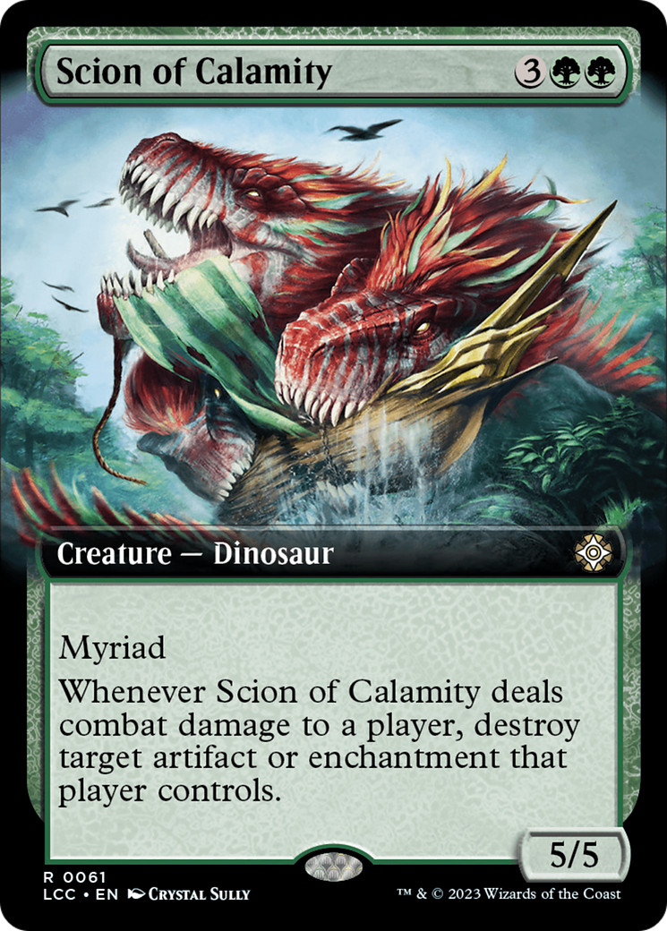 Scion of Calamity (Extended Art) [The Lost Caverns of Ixalan Commander] | Fandemonia Ltd