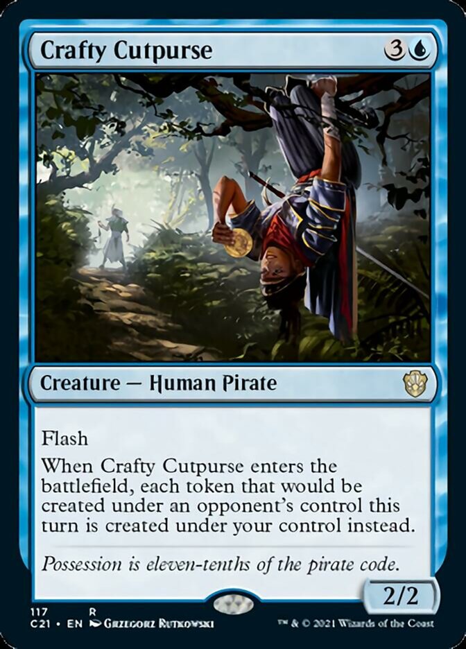 Crafty Cutpurse [Commander 2021] | Fandemonia Ltd