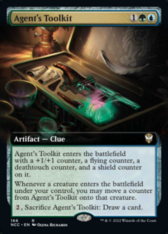 Agent's Toolkit (Extended Art) [Streets of New Capenna Commander] | Fandemonia Ltd