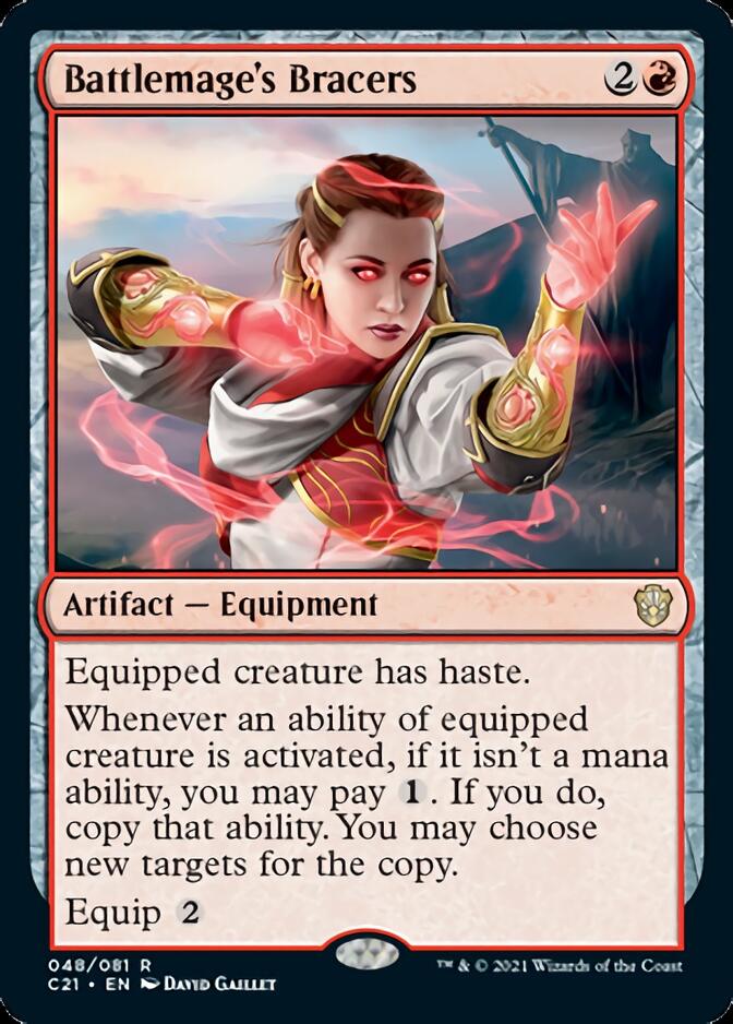 Battlemage's Bracers [Commander 2021] | Fandemonia Ltd