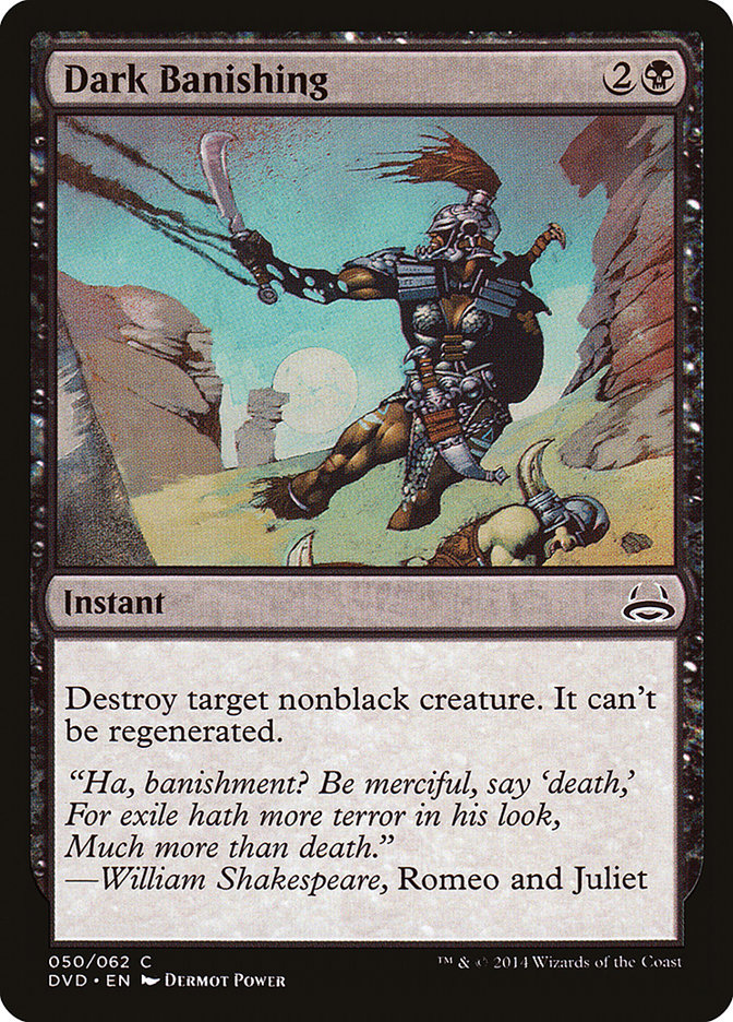 Dark Banishing (Divine vs. Demonic) [Duel Decks Anthology] | Fandemonia Ltd