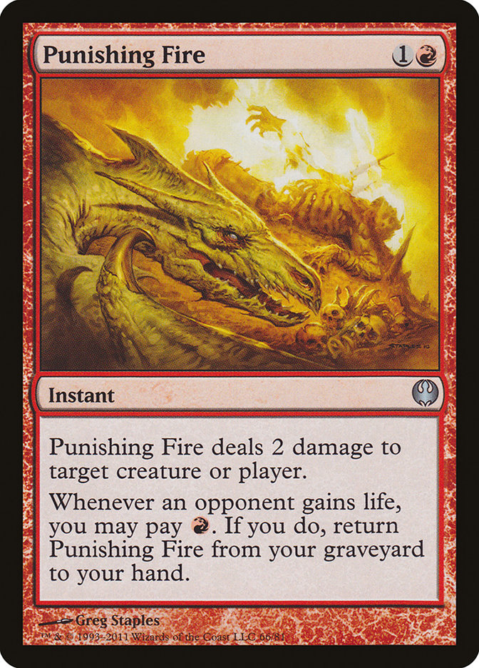 Punishing Fire [Duel Decks: Knights vs. Dragons] | Fandemonia Ltd