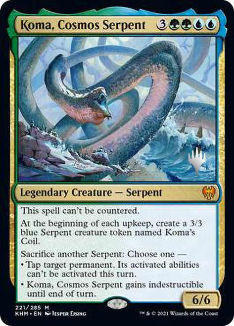 Koma, Cosmos Serpent [Kaldheim Promo Pack] | Fandemonia Ltd