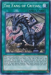 The Fang of Critias [DRL2-EN006] Secret Rare | Fandemonia Ltd