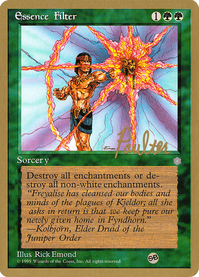 Essence Filter (Preston Poulter) (SB) [Pro Tour Collector Set] | Fandemonia Ltd