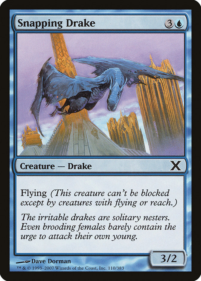 Snapping Drake [Tenth Edition] | Fandemonia Ltd