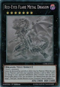 Red-Eyes Flare Metal Dragon (GR) [CORE-EN054] Ghost Rare | Fandemonia Ltd