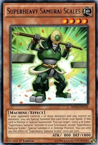 Superheavy Samurai Scales [MP15-EN133] Rare | Fandemonia Ltd