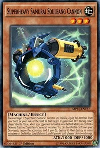 Superheavy Samurai Soulbang Cannon [MP15-EN137] Common | Fandemonia Ltd