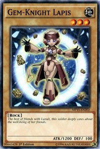 Gem-Knight Lapis [MP15-EN202] Common | Fandemonia Ltd