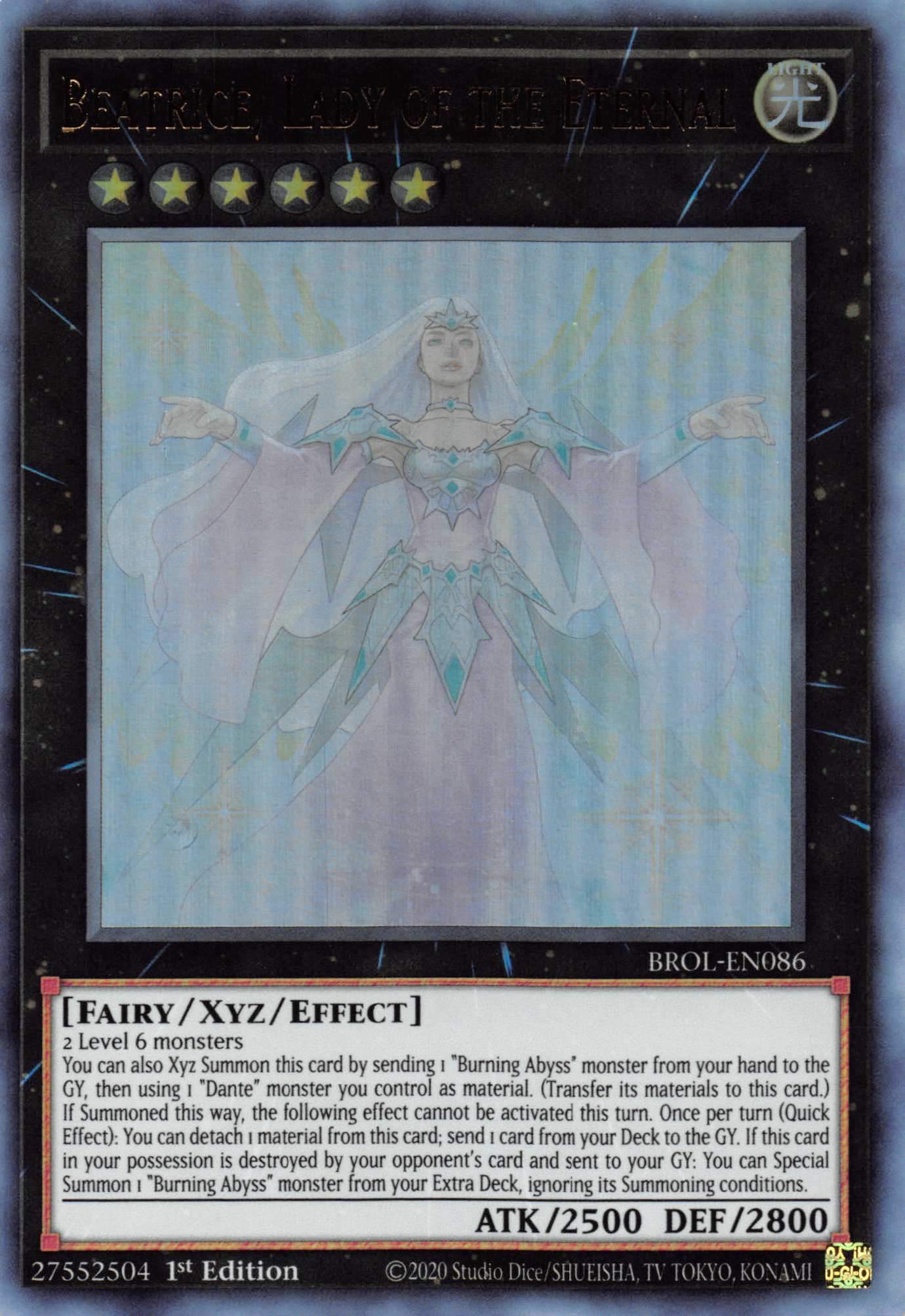 Beatrice, Lady of the Eternal [BROL-EN086] Ultra Rare | Fandemonia Ltd