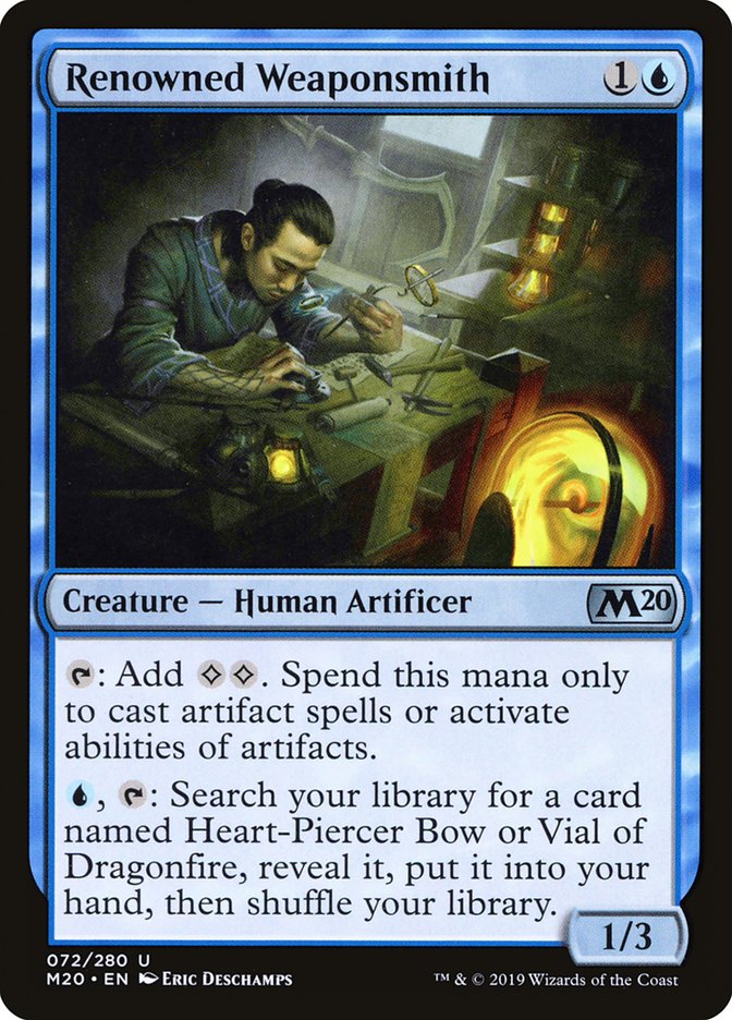 Renowned Weaponsmith [Core Set 2020] | Fandemonia Ltd