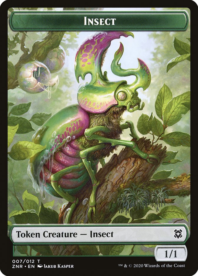 Insect Token [Zendikar Rising] | Fandemonia Ltd