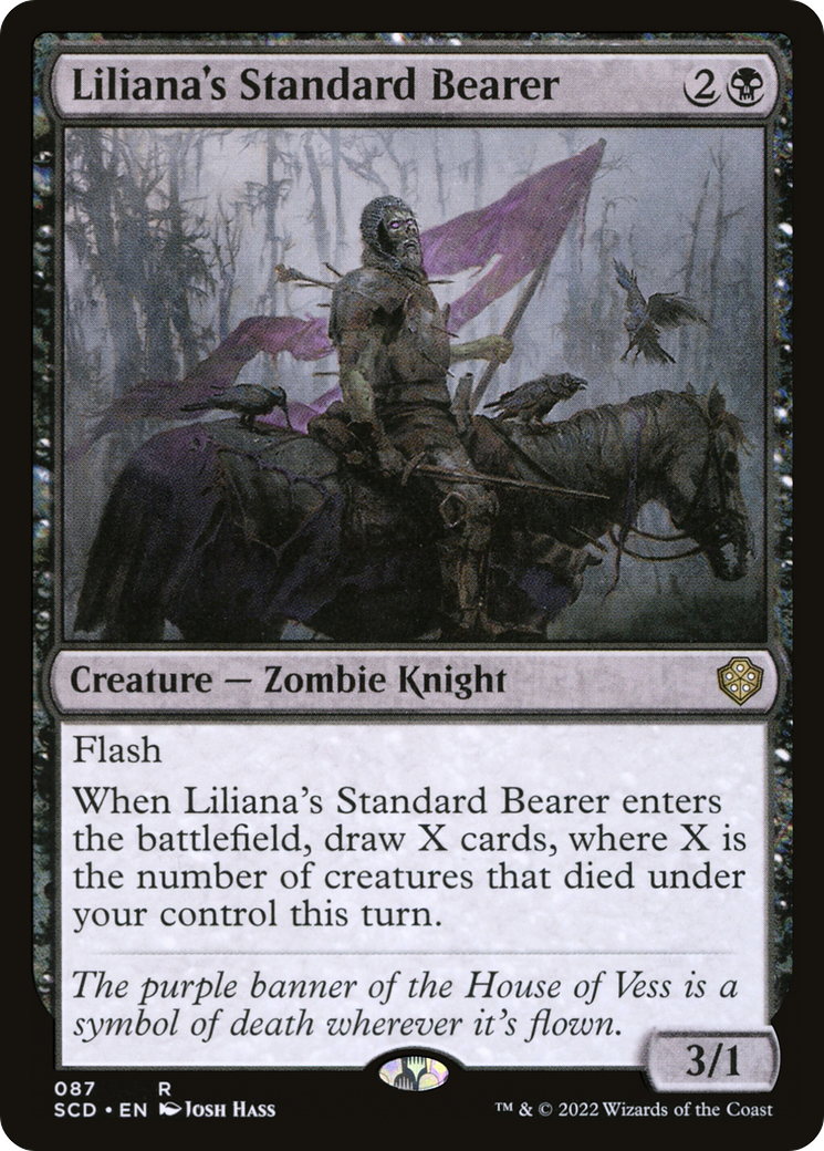 Liliana's Standard Bearer [Starter Commander Decks] | Fandemonia Ltd