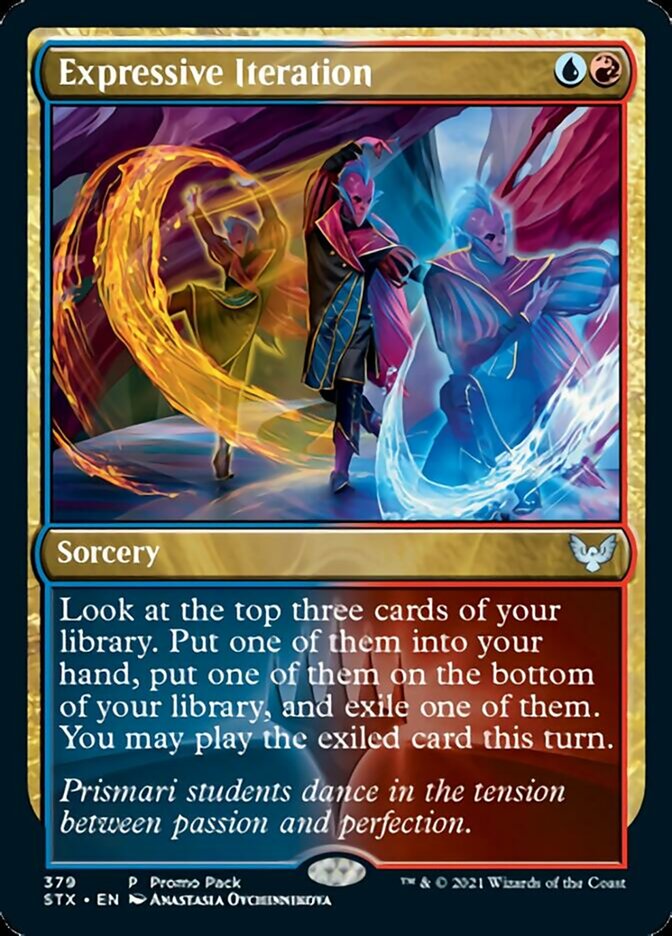 Expressive Iteration (Promo Pack) [Strixhaven: School of Mages] | Fandemonia Ltd
