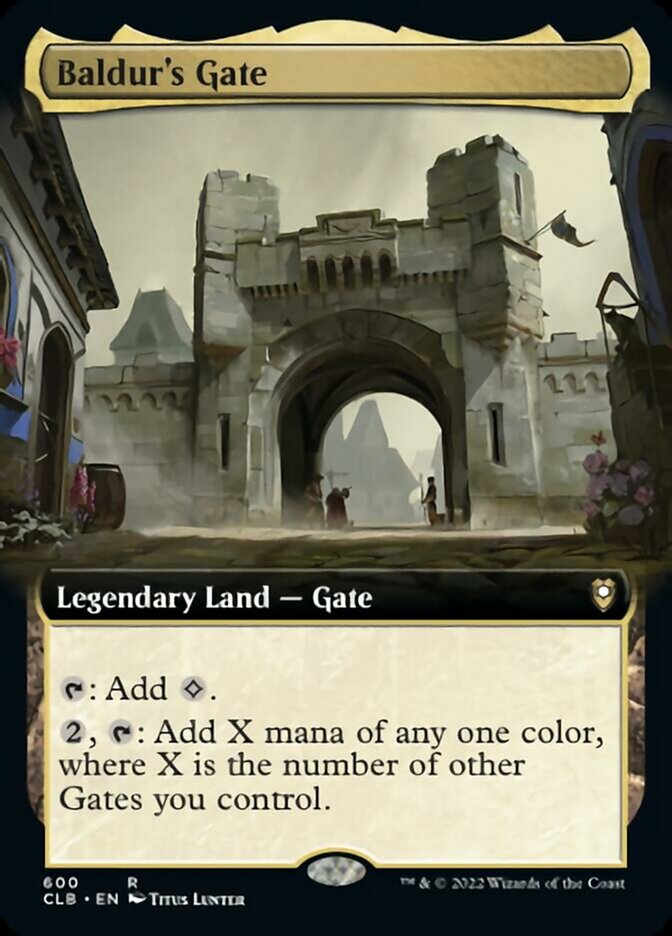 Baldur's Gate (Extended Art) [Commander Legends: Battle for Baldur's Gate] | Fandemonia Ltd