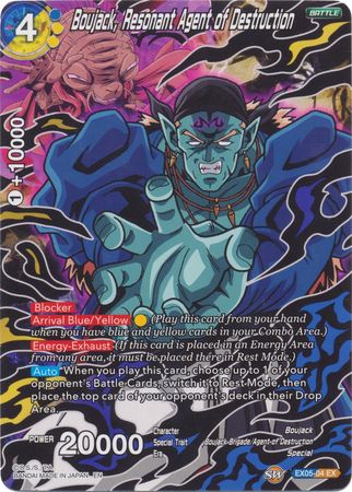 Boujack, Resonant Agent of Destruction (Alternate Art) [EX05-04] | Fandemonia Ltd