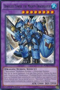 Dinoster Power, the Mighty Dracoslayer [BOSH-EN046] Rare | Fandemonia Ltd