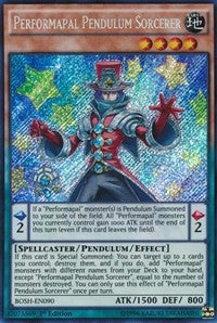 Performapal Pendulum Sorcerer [BOSH-EN090] Secret Rare | Fandemonia Ltd