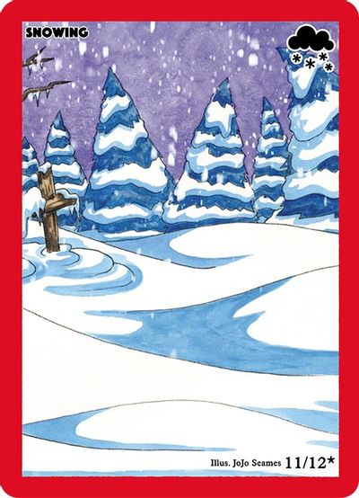 Snowing [Cryptid Nation: First Edition Waheela Deck] | Fandemonia Ltd