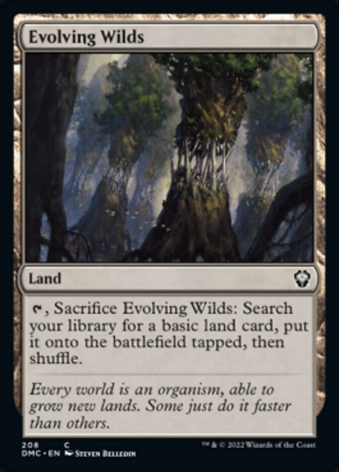 Evolving Wilds [Dominaria United Commander] | Fandemonia Ltd