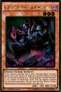 Rubic, Malebranche of the Burning Abyss [PGL3-EN046] Gold Rare | Fandemonia Ltd