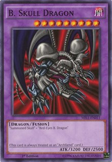 B. Skull Dragon [MIL1-EN011] Common | Fandemonia Ltd