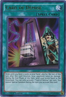 Card of Demise [MIL1-EN014] Ultra Rare | Fandemonia Ltd