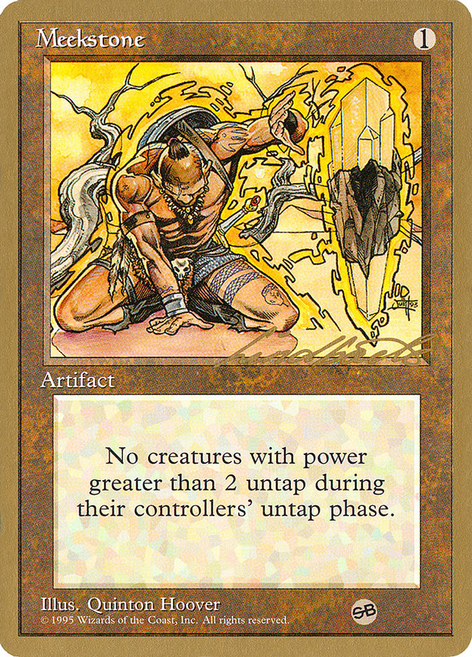 Meekstone (Leon Lindback) (SB) [Pro Tour Collector Set] | Fandemonia Ltd