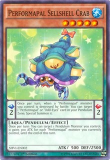 Performapal Sellshell Crab [SHVI-EN002] Common | Fandemonia Ltd