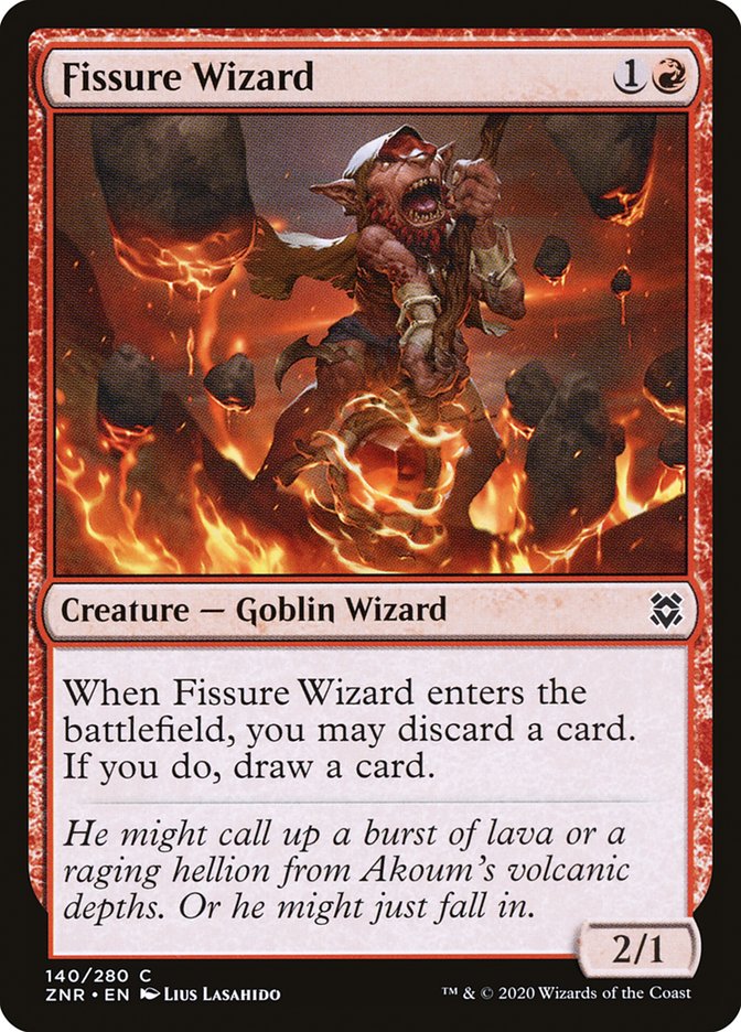 Fissure Wizard [Zendikar Rising] | Fandemonia Ltd