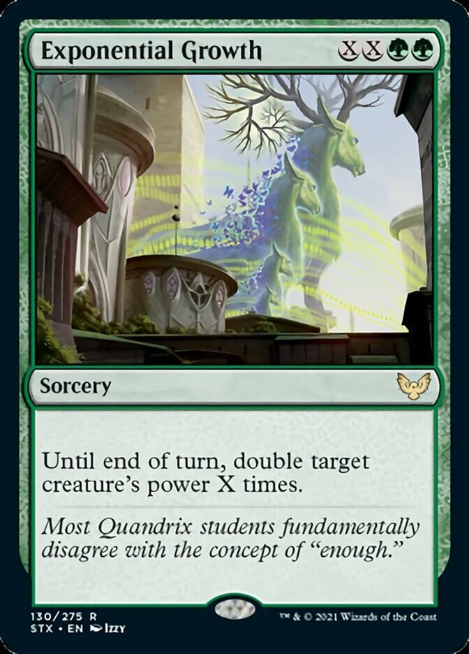 Exponential Growth [Strixhaven: School of Mages] | Fandemonia Ltd