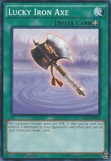 Lucky Iron Axe [YS16-EN028] Common | Fandemonia Ltd