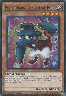 Performapal Longphone Bull [YS16-EN006] Super Rare | Fandemonia Ltd