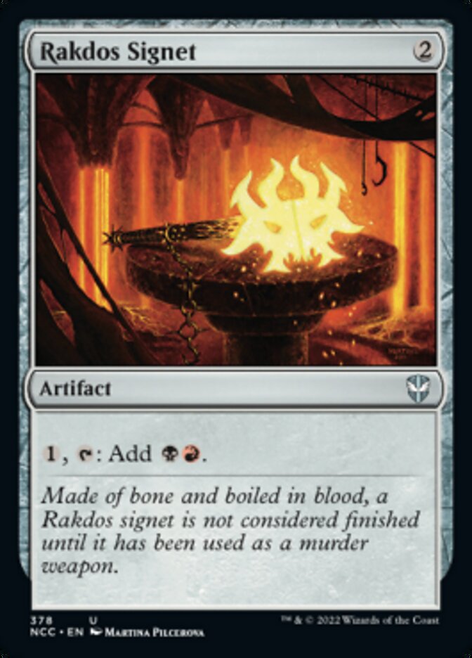 Rakdos Signet [Streets of New Capenna Commander] | Fandemonia Ltd