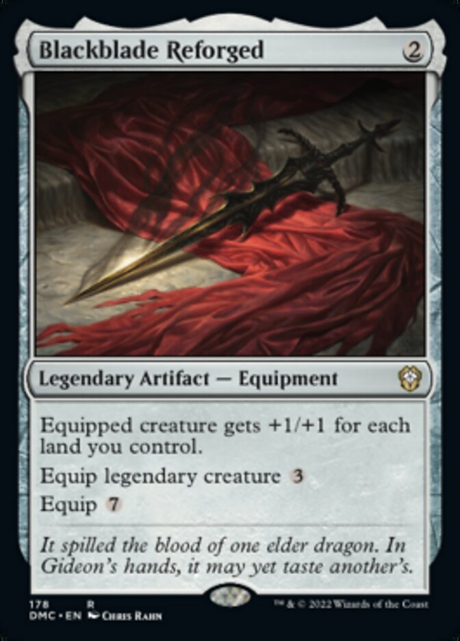 Blackblade Reforged [Dominaria United Commander] | Fandemonia Ltd