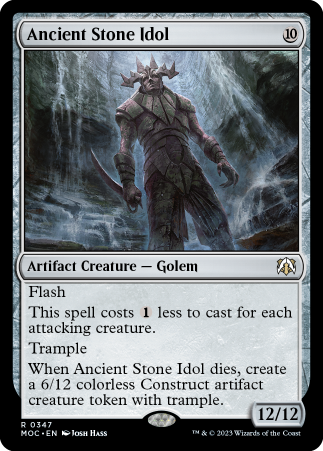 Ancient Stone Idol [March of the Machine Commander] | Fandemonia Ltd