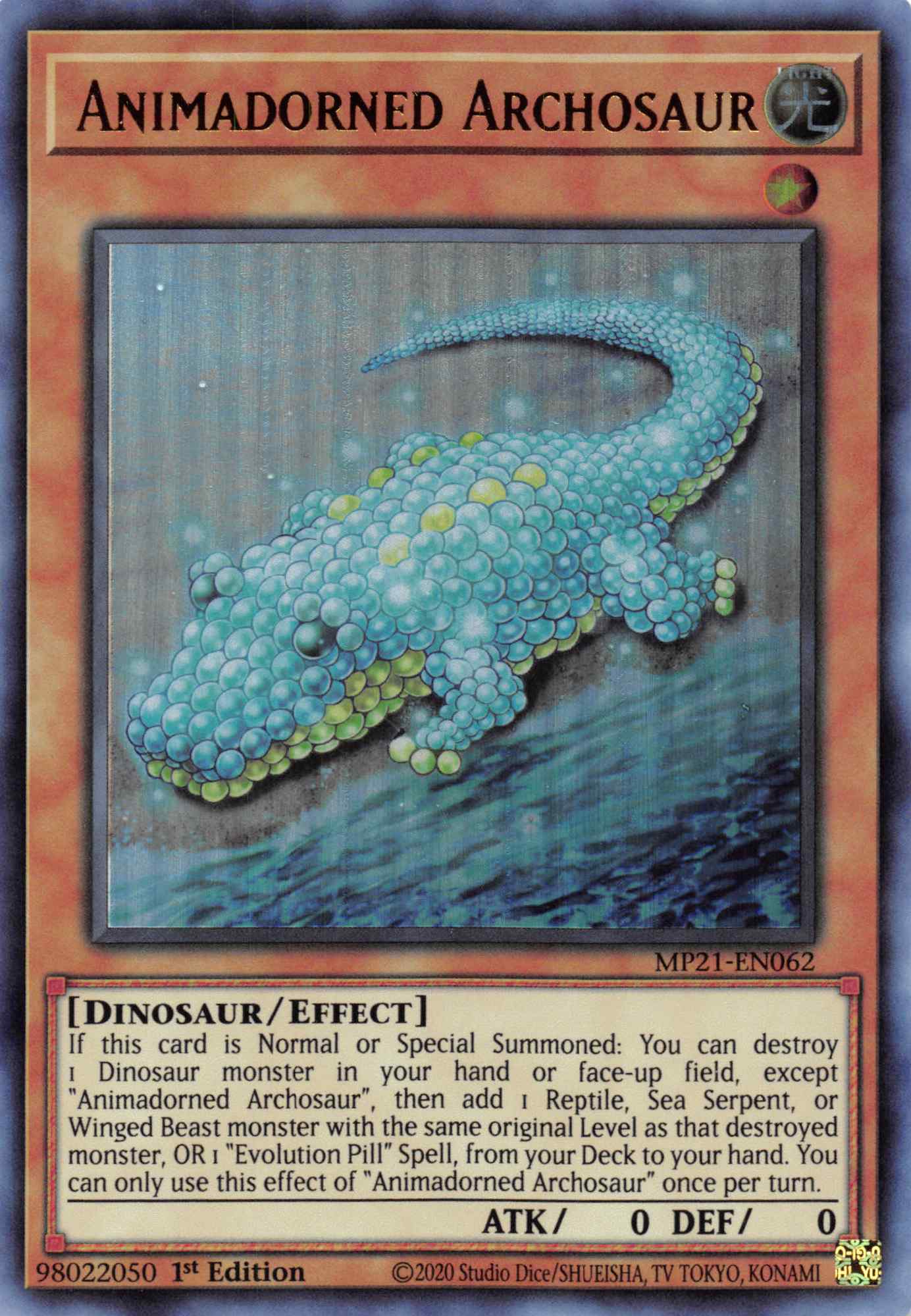 Animadorned Archosaur [MP21-EN062] Ultra Rare | Fandemonia Ltd