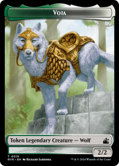 Goblin (0008) // Voja Double-Sided Token [Ravnica Remastered Tokens] | Fandemonia Ltd