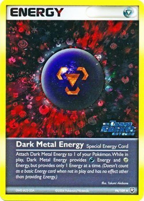 Dark Metal Energy (94/109) (Stamped) [EX: Team Rocket Returns] | Fandemonia Ltd