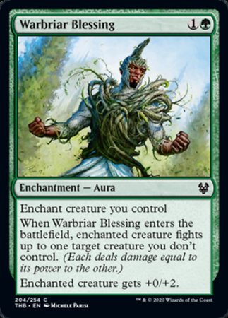 Warbriar Blessing [Theros Beyond Death] | Fandemonia Ltd