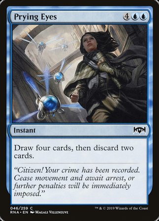 Prying Eyes [Ravnica Allegiance] | Fandemonia Ltd