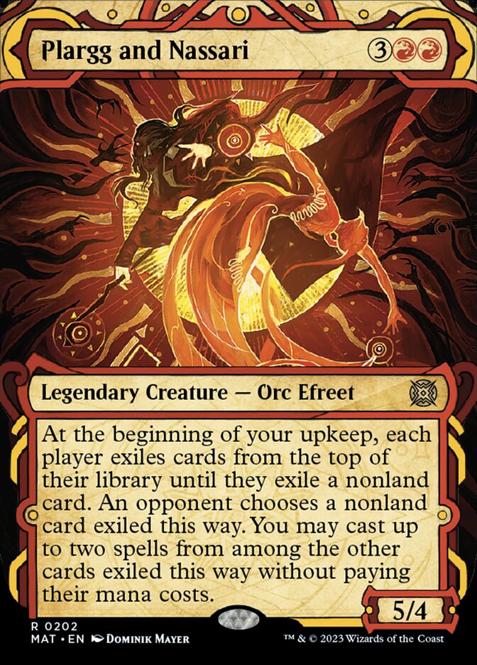 Plargg and Nassari (Showcase Halo Foil) [March of the Machine: The Aftermath] | Fandemonia Ltd