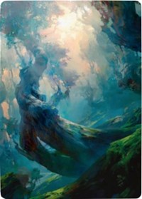 Forest 3 Art Card [Zendikar Rising Art Series] | Fandemonia Ltd