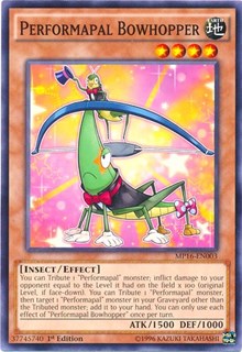 Performapal Bowhopper [MP16-EN003] Common | Fandemonia Ltd