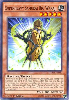 Superheavy Samurai Big Waraji [MP16-EN006] Common | Fandemonia Ltd
