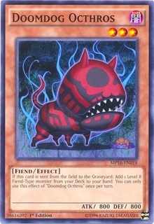 Doomdog Octhros [MP16-EN018] Common | Fandemonia Ltd