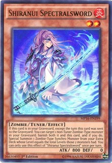 Shiranui Spectralsword [MP16-EN199] Ultra Rare | Fandemonia Ltd
