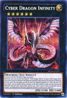 Cyber Dragon Infinity [MP16-EN237] Secret Rare | Fandemonia Ltd